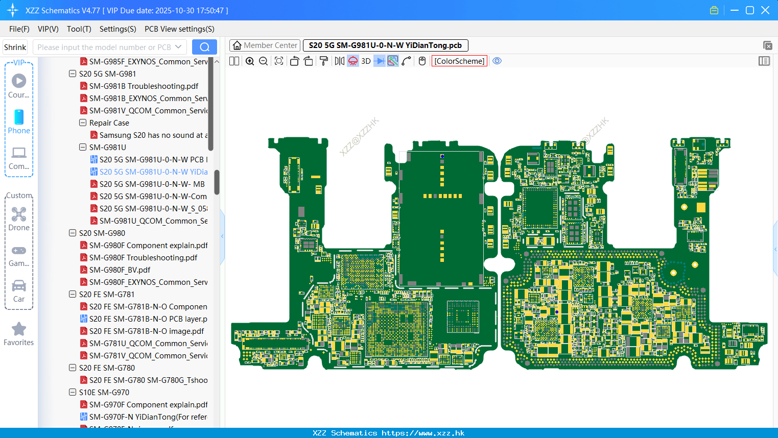 Samsung S20 5G SM-G981U-0-N-W bitmap
